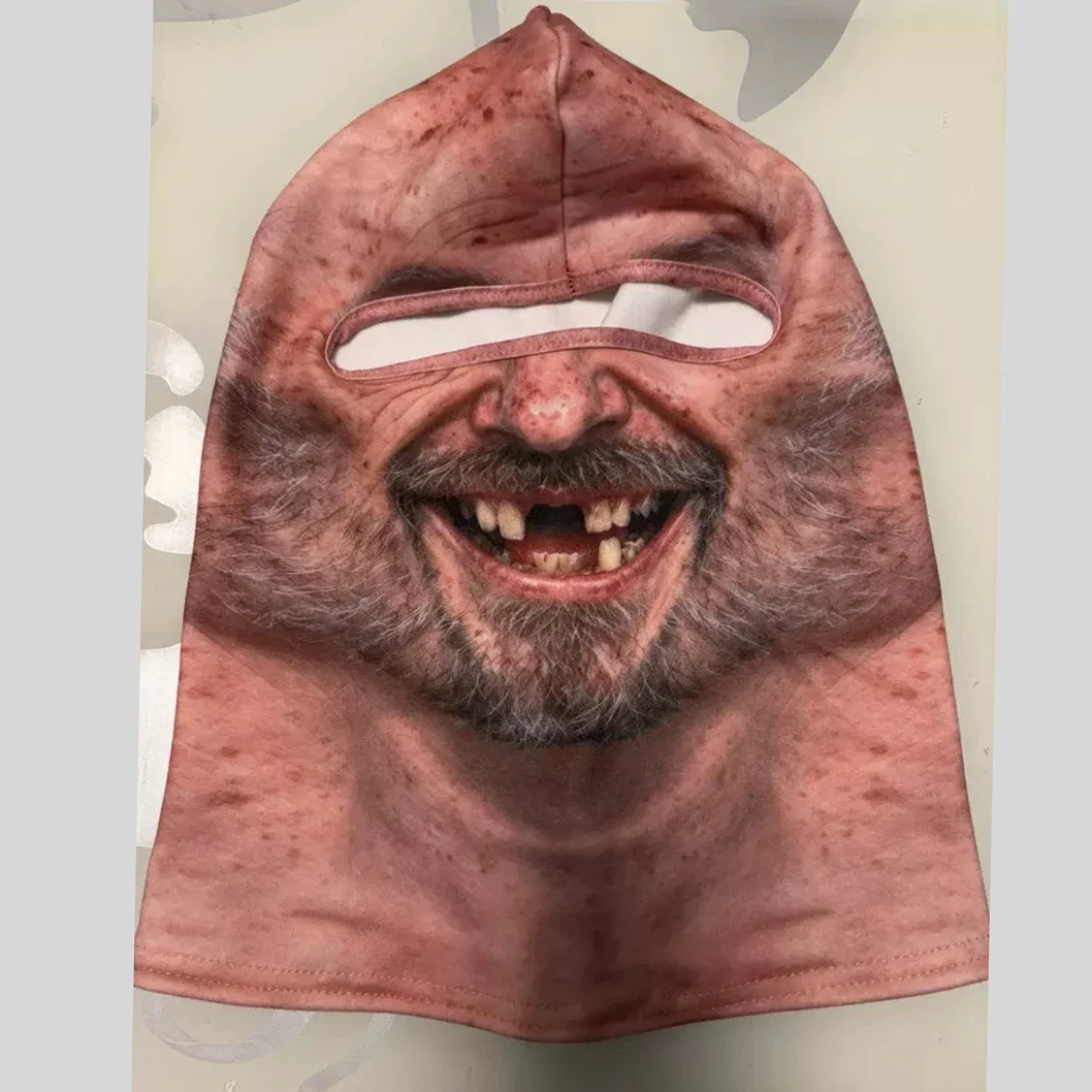 3D Printing Mask - قناع شتوي مطبوع بوجه ثلاثي الأبعاد