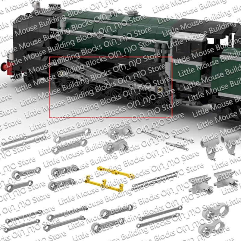 3D Printing Lego Bricks - عجلات قطار قياسية للطباعة ثلاثية الأبعاد