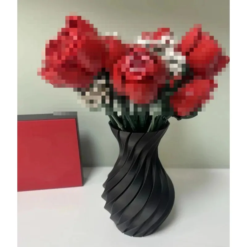 قطعة واحدة من مزهرية لتنسيق با - مراجعة 3D Printing Lego Bricks وسعره