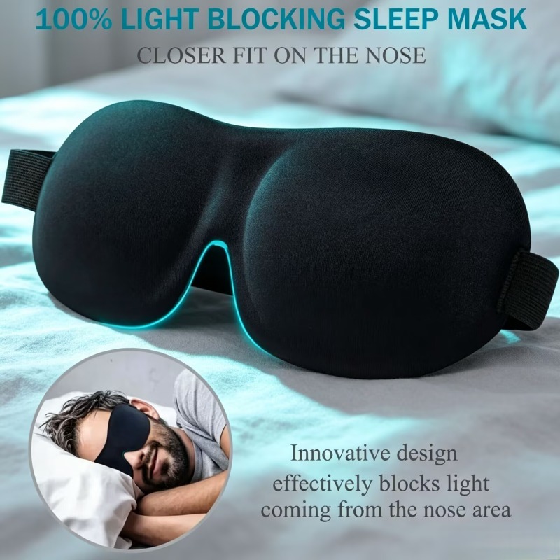 قناع نوم ثلاثي الأبعاد، غطاء ع - مراجعة 3D Printing Mask وسعره