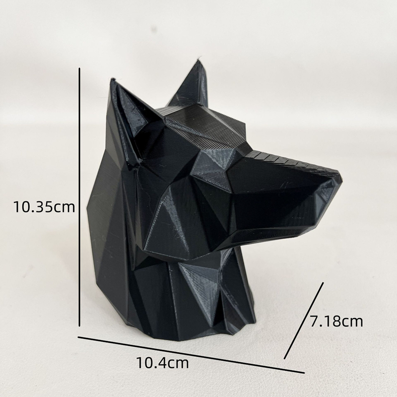 الذئب شكل وصلة مقطورة غطاء عيد - مراجعة 3D Printing Mask وسعره