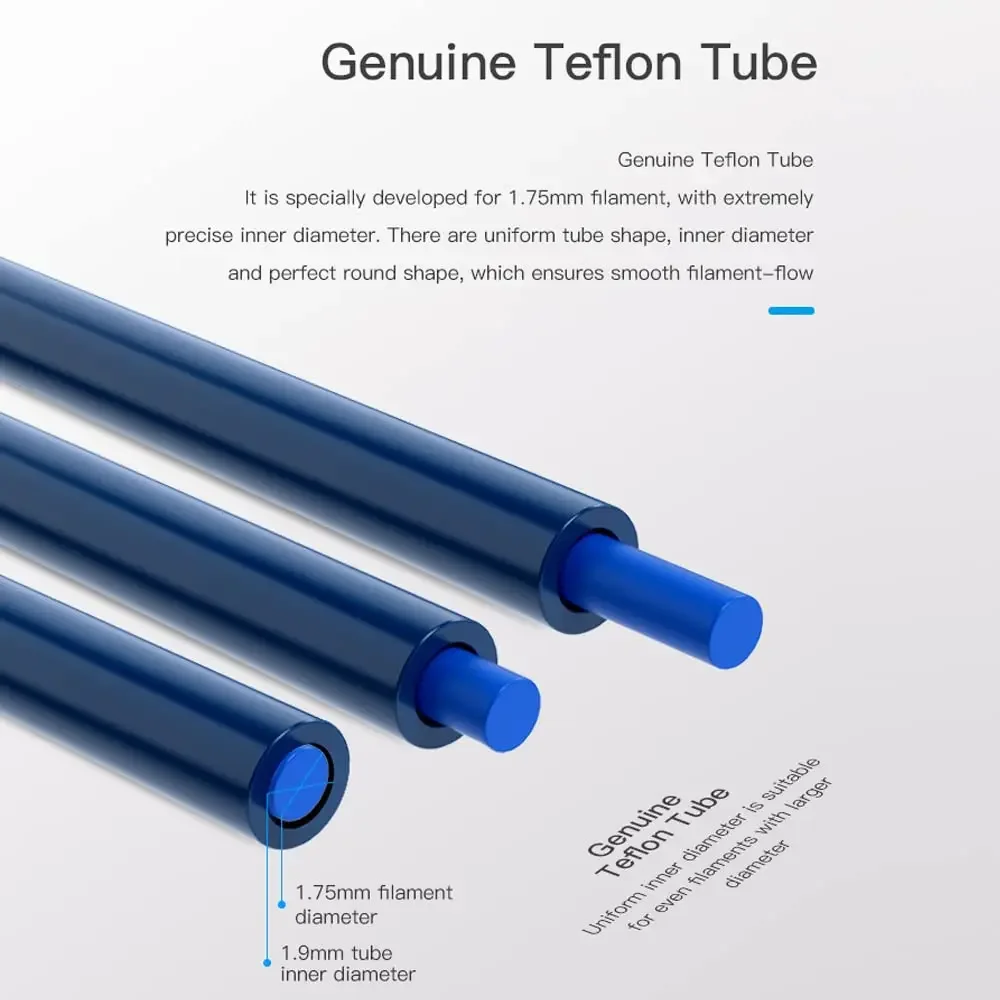 أنابيب PTFE زرقاء من CREALITY  - مراجعة 3D Printing Industry وسعره