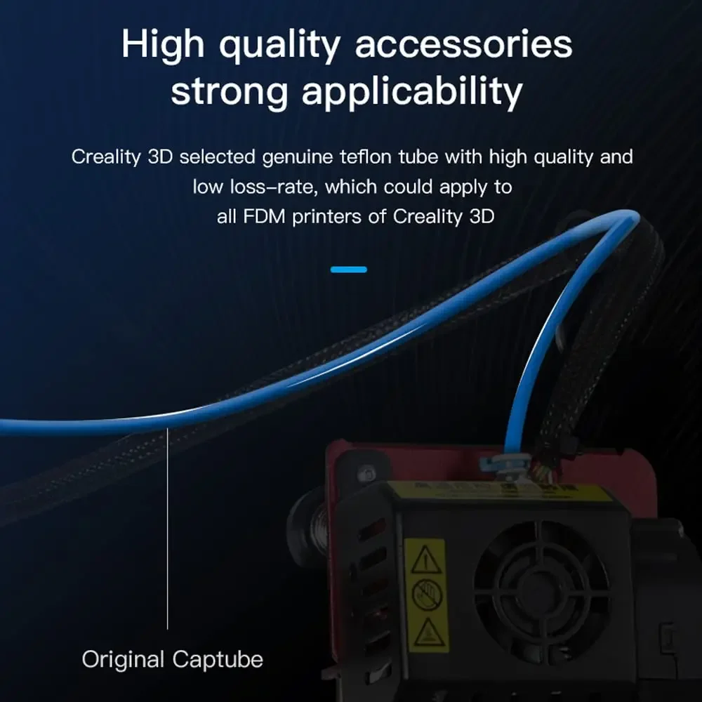 أنابيب PTFE زرقاء من CREALITY  - مراجعة 3D Printing Industry وسعره