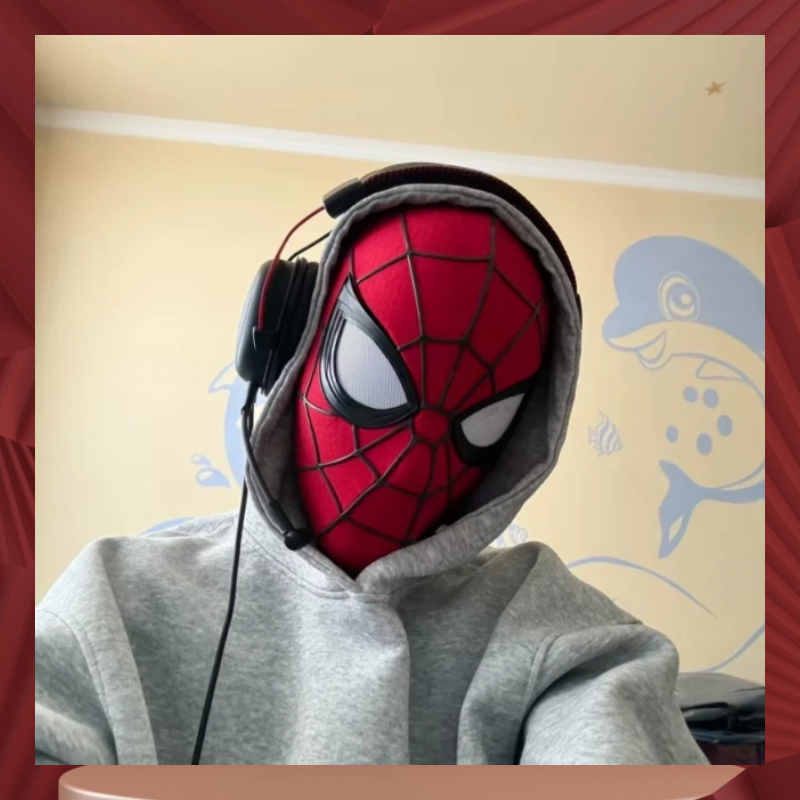 قناع كوسبلاي سبايدرمان جديد تم - مراجعة 3D Printing Mask وسعره