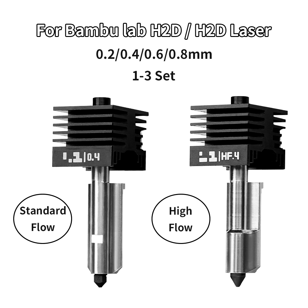 طقم H2D/P2S Hotend لطابعات Bam - مراجعة 3D Printing Bambu Lab وسعره