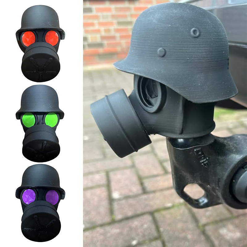 غطاء وصلة المقطورة مع خوذة فول - مراجعة 3D Printing Mask وسعره